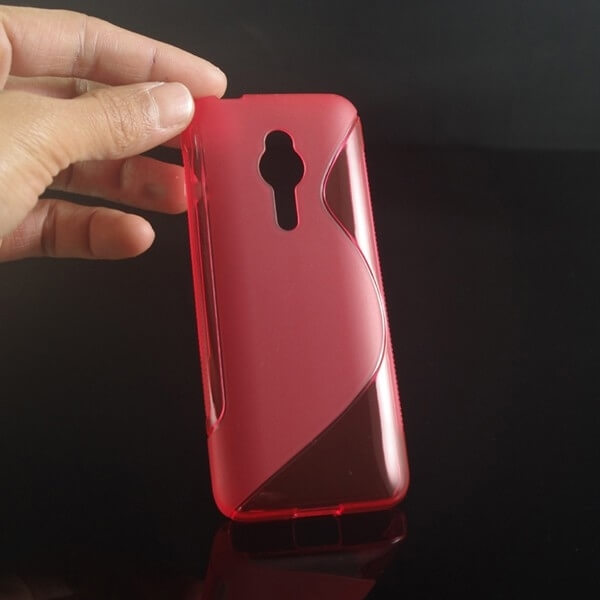 Silikonový ochranný obal S-line pro Nokia 230 - červený