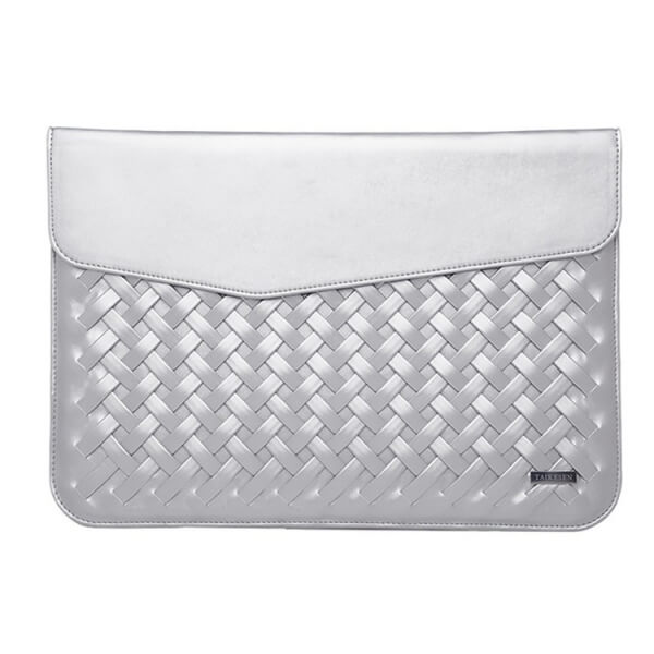 Luxusní obal z ekokůže pro Apple MacBook Air 11" - stříbrný